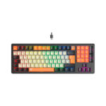 TECLADO GAMER HAVIT GAMENOTE KB512L-SP MECANICO LED RGB 94 TECLAS