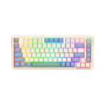 TECLADO GAMER REDRAGON UCALPRO-RGB WIRELESS INGLES K673CPG PASTEL