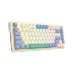 TECLADO GAMER REDRAGON UCALPRO-RGB WIRELESS INGLES K673CPG PASTEL