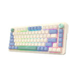 TECLADO GAMER REDRAGON UCALPRO-RGB WIRELESS INGLES K673CPG PASTEL