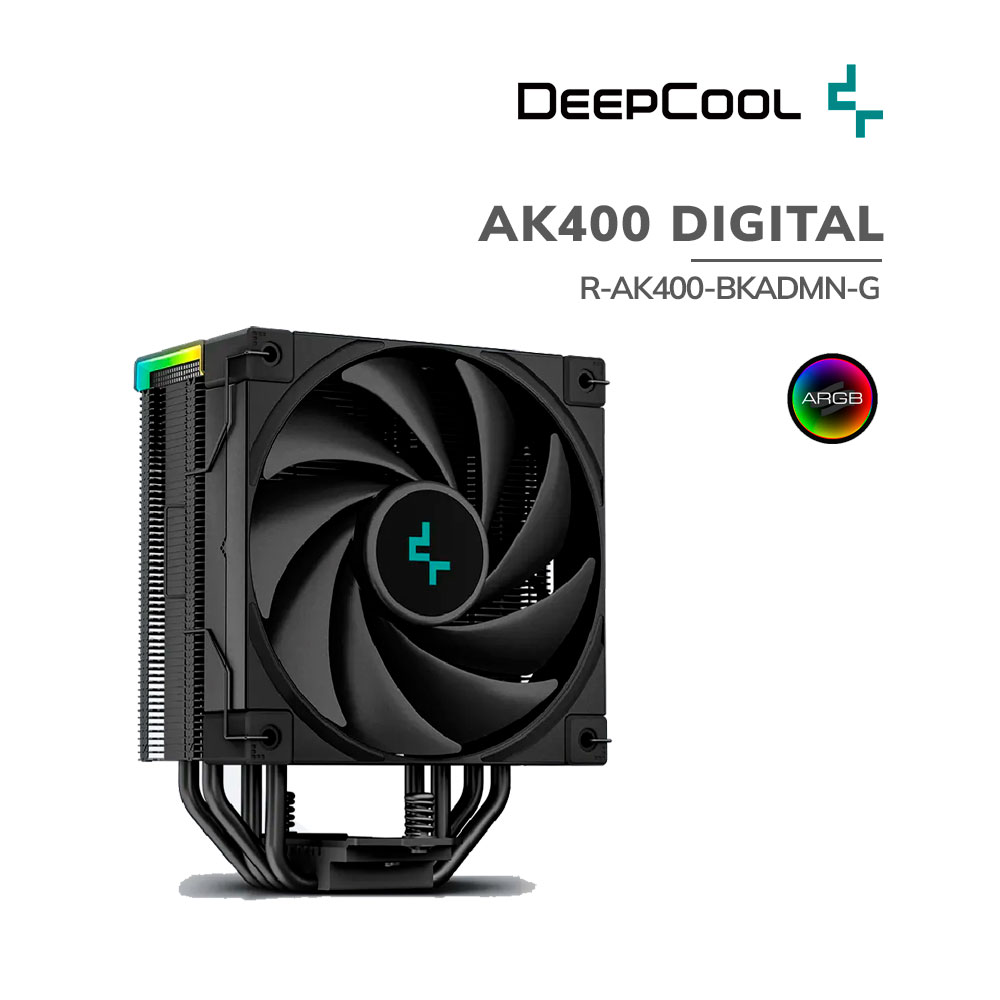 cooler-de-procesador-deep-cool-ak400-digital-r-ak400-bkadmn-g-pc-speed COOLER PARA PROCESADOR DEEPCOOL AK400 DIGITAL ( R-AK400-BKADMN-G )