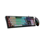 KIT GAMER ANTRYX GC-5600 TECLADO + MOUSE (AGC-5600KRE-SP) BLACK/GREY | SWITCH RED | LED-RAINBOW - Imagen 3