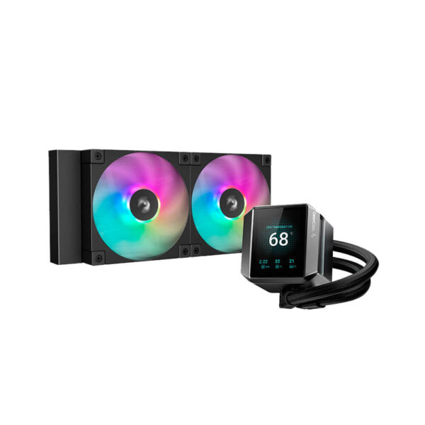 SISTEMA DE ENFRIAMIENTO LIQUIDO DEEPCOOL MYSTIQUE 240 ARGB (R-LX550-BKADSNC-G-1)