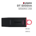 MEMORIA USB KINGSTON DATATRAVELER EXODIA 256GB (DTX/256GB)