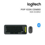 TECLADO LOGITECH + MOUSE POP ICON BLUETOOTH/WIRELESS SP / COPILOT/ GRAPHITE (920-013052)