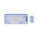 TECLADO LOGITECH + MOUSE POP ICON BLUETOOTH/WIRELESS SP / COPILOT/ LILAC (920-013054)