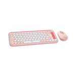 TECLADO LOGITECH + MOUSE POP ICON BLUETOOTH/WIRELESS SP / COPILOT/ ROSE (920-013053)