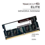 MEMORIA SODIMM TEAMGROUP 8GB/3200MHZ ELITE (TED48G3200C22-S01)