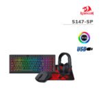 KIT REDRAGON 4 EN 1 ( S147-SP ) TECLADO K515 + MOUSE M724 + AURICULAR H211 + PAD MOUSE P016