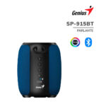 PARLANTE GENIUS SP-915BT BLUETOOTH 5W 6H MIC AI COPILOT RGB BLACK/BLUE (31730052402)