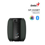 PARLANTE GENIUS SP-915BT BLUETOOTH 5W 6H MIC AI COPILOT RGB BLACK/GREY (31730052401)