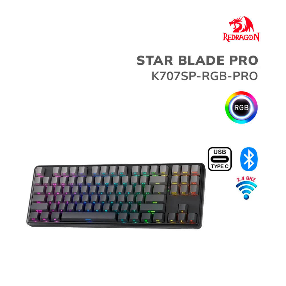 teclado-gamer-redragon-star-blade-pro-k707sp-rgb-pro-wireless-bt-usb-c-led-rgb-switch-mint-mambo-gris-pc-speed TECLADO GAMER REDRAGON STAR BLADE PRO (K707SP-RGB-PRO) | WIRELESS-BT-USB C | LED RGB | SWITCH MINT MAMBO
