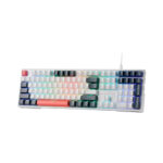 TECLADO GAMER REDRAGON TRUNDLE ( K668WBO-RGB ) SPAIN| LED-RGB | USB - C | SWITCH RED