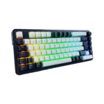 TECLADO GAMER REDRAGON UCAL PRO ( K673WB-RGB-PRO ) WIRELESS - BT - USB-C | SWITCH RED | WHITE/BLACK | LED-RGB