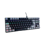 TECLADO T-DAGGER BORA BLACK/GREY ( T-TGK313BG SP ) GAMING SWHITCH RED | RETROILUMINACION RAINBOW