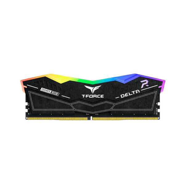 MEMORIA RAM TEAMGROUP 16GB/5600MHZ T-FORCE DELTA RGB ( FF3D516G5600HC36B01 ) BLACK | LED-RGB