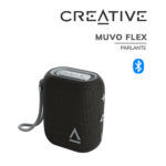 Parlante Creative Muvo Flex Auracast 10WP / Mic / BT 5.3 / IPX67 / 10H / USB-C Black (51MF8475AA000)