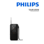 RADIO PORTATIL PHILIPS TAR1509 AM/FM AUX-IN 3.5MM BLACK