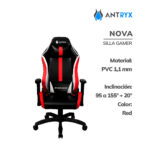 Silla Gamer Antryx Nova Red
