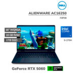 LAPTOP GAMER DELL ALIENWARE AC16250 AURORA GAMING CORE 9 270H 16GB DDR5 1TB SSD GEFORCE RTX 5060 8GB 16 QHD+ WINDOWS 11 ( F0P09 )