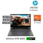 LAPTOP GAMER HP VICTUS 15-FB3093DX RYZEN 7-7445HS 16GB DDR5 512GB SSD T. VIDEO RTX 4050 6GB 15.6" FHD WINDOWS 11 ( BM4X8UA-ABA )