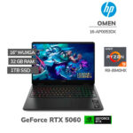 LAPTOP GAMER HP OMEN 16-AP0053DX RYZEN 9-8940HX 32GB DDR5 1TB SSD GEFORCE RTX 5060 8GB 16 WUXGA 144HZ WINDOWS 11