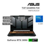 LAPTOP GAMER ASUS FX607VJ-RL011W CORE 5-210H 8GB 512GB SSD GEFORCE RTX 3050 6GB 16 WUXGA 144HZ WINDOWS 11 (90NR0MZ6-M000K0)