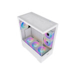 CASE GAMER HALION JUPITER K04 ( JUPITER-K04 ) S/FUENTE | VIDRIO TEMPLADO | 6 LED-ARGB WHITE