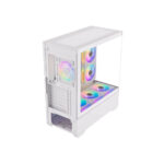 CASE GAMER HALION JUPITER K04 ( JUPITER-K04 ) S/FUENTE | VIDRIO TEMPLADO | 6 LED-ARGB WHITE