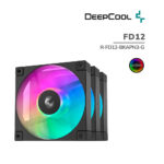 COOLER PARA CASE DEEP COOL FD12 ( R-FD12-BKAPN3-G ) PACK 3 - 120MM | LED-ARGB