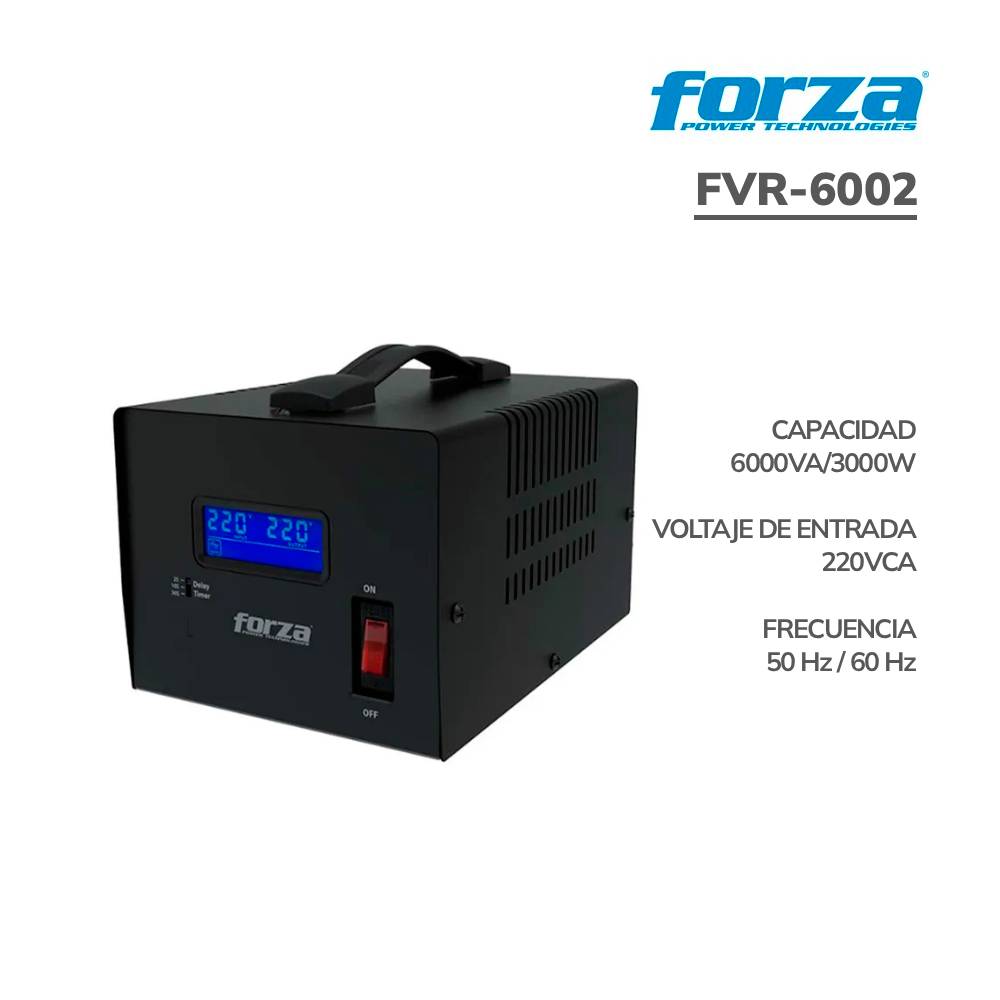 estabilizador-forza-fvr-6002-6000va-3000w-3-tomas-fvr-6002 estabilizador-forza-fvr-6002-6000va-3000w-3-tomas-fvr-6002