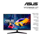 MONITOR GAMER ASUS 27" (VY279HGR) PANEL IPS | 120HZ - 1MS | HDMI - VGA