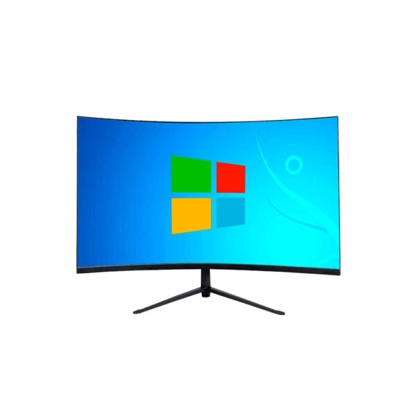 MONITOR HALION 24" ( HS 2404FC ) PANEL VA CURVO | 100HZ - 1MS | HDMI - VGA