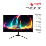 MONITOR GAMER TEROS 27" (TE-2714S) PANEL IPS | 144HZ - 1MS | HDMI - DP