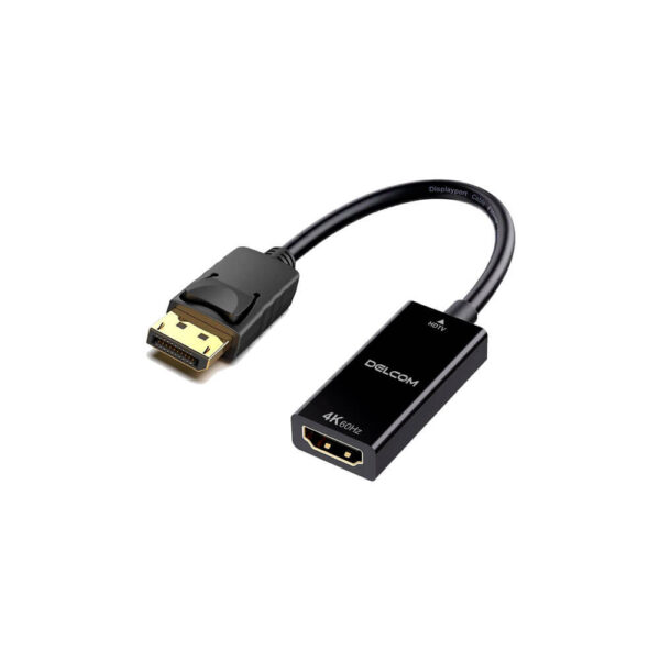 ADAPTADOR DELCOM DP A HDMI ( DL-DADP006 ) 4K - 60HZ