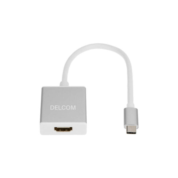 ADAPTADOR DELCOM USB-C A HDMI 4K ( DL-C001 )