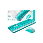 KIT ANTRYX WS-970 GREEN WIRELESS (ASC-WS970GN)|TECLADO + MOUSE