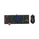 KIT GAMER REDRAGON ESSENTIALS TECLADO+ MOUSE (KUMARA- M724) BLACK | (S145-SP) - Imagen 2