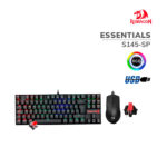 KIT GAMER REDRAGON ESSENTIALS TECLADO+ MOUSE (KUMARA- M724) BLACK | (S145-SP)
