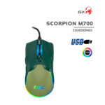 MOUSE GENIUS GX SCORPION M700 7200 DPI 6-BOT PROGRAMABLES + MEMORIA INTEGRADA RGB ARMY GREEN (31040009401)