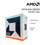 PROCESADOR AMD ATHLON 3000G 3.50GHZ - 4MB ( YD3000C6FHSBX ) AM4