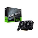 TARJETA DE VIDEO MSI RTX 5060 SHADOW 2X OC 8GB GDDR7 (912-V537-038) 128 BIT
