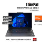 LAPTOP LENOVO THINKPAD E16 GEN 2 RYZEN 7-7735HS 16GB 1TB SSD 16 WUXGA WINDOWS 11 PRO (21M6000BLM)