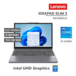 LAPTOP LENOVO IDEAPAD SLIM 3 15IRH10 I5-13420H 8GB 512GB SSD 15.3" WUXGA FREEDOS (83K100KELM)