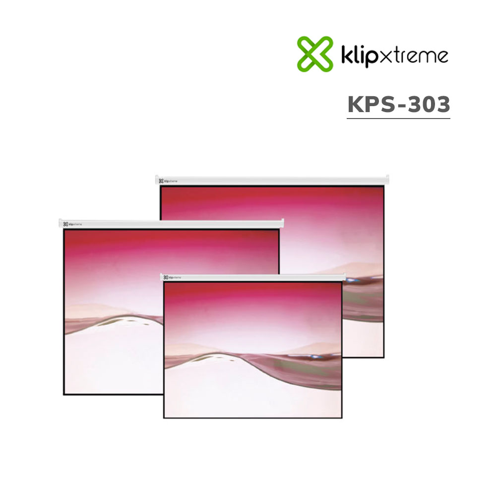 KPS-303 Ecran Klip KPS-303 100 2.0X1.5Mt. Pared/Techo - Imagen 1