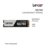 Disco Solido SSD Lexar 1TB NQ780 ( LNQ780X001T-RNNNG ) PCIe | NVME | Gen4