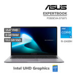 LAPTOP ASUS EXPERTBOOK P1503CVA-S71671 I5-13420H 8GB 512GB SSD 15.6" FHD FREEDOS (90NX0881-M01V80)