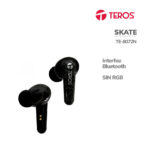 Audifonos Teros Skate ( TE-8072N ) Negro| Tws | Bt
