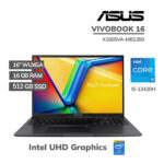 LAPTOP ASUS VIVOBOOK 16 X1605VA-MB1350 I5-13420H 16GB 512GB SSD 16 WUXGA FREEDOS ( 90NB10N3-M01S90 )