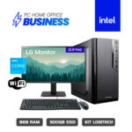 Computadora Business Intel I3 14100 H610M 8GB 500GB SSD 21.5" FHD